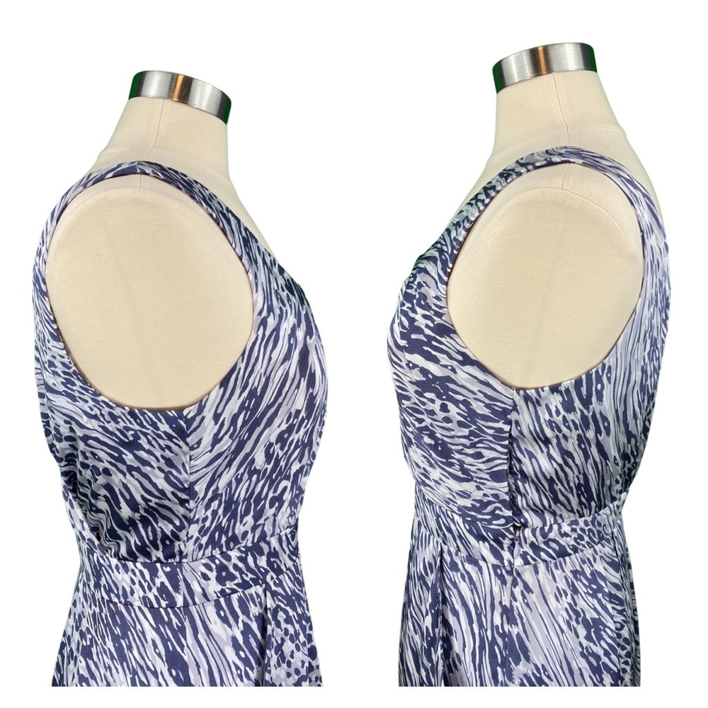 BCBGeneration Lilac Zebra Print Sleeveless Mini Dress - Picture 7 of 16
